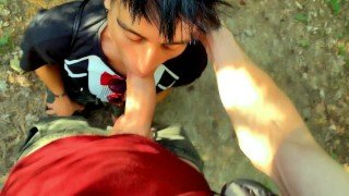 1 piss day 2 step bros mouth piss piss on cock piss together blowjob