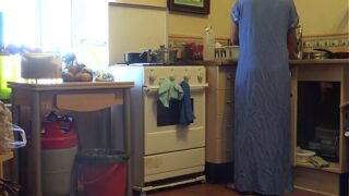 a muslim maid is disturbed when her boss fucks her asshole