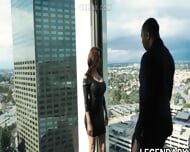 busty pornstar enjoys hard anal action by monster black cock alexis fawx