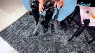 la diosa del onlyfans se viene con su dildo angie campuzano crispasquel 40grados