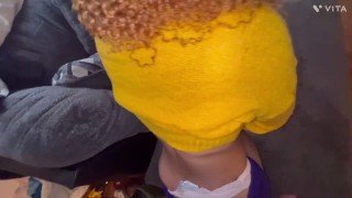 teen babysitter take to get her asshole fuck before wife comes home doggy style